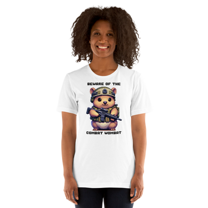 "Combat Wombat" Unisex Shirt w/ Text